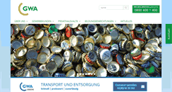 Desktop Screenshot of gwa-online.de